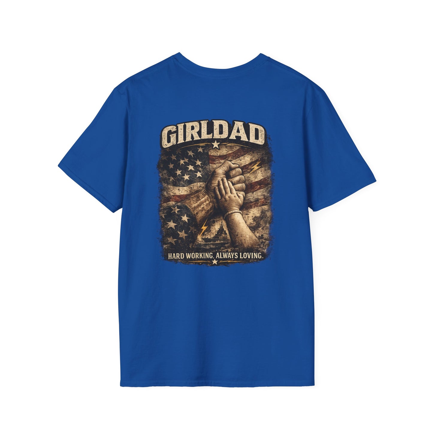 Men’s Patriotic Girl Dad Tee
