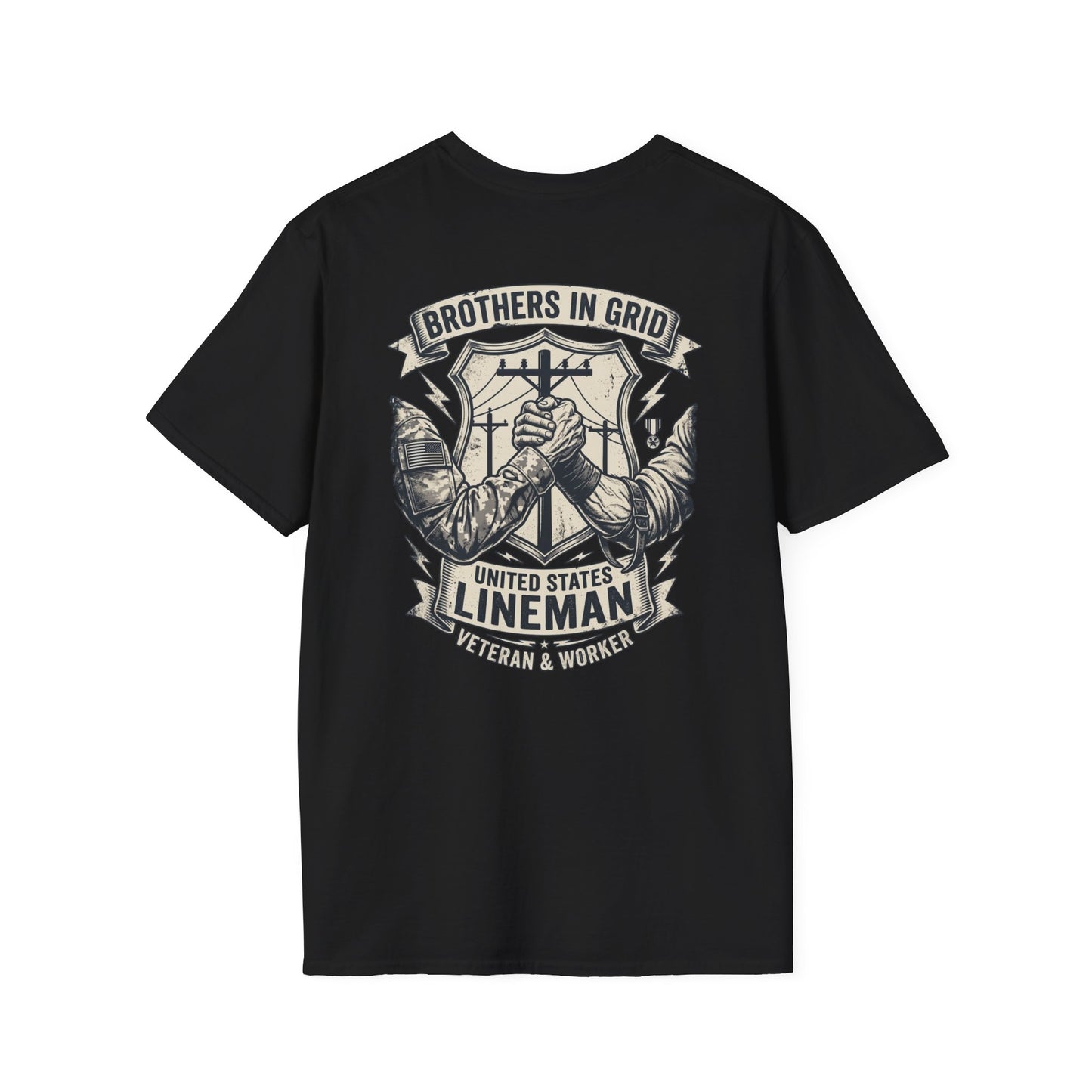 Brothers in grid T-Shirt