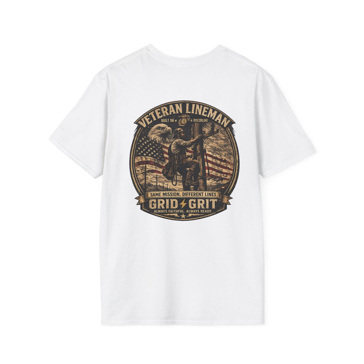Veteran/Lineman 2 T-Shirt
