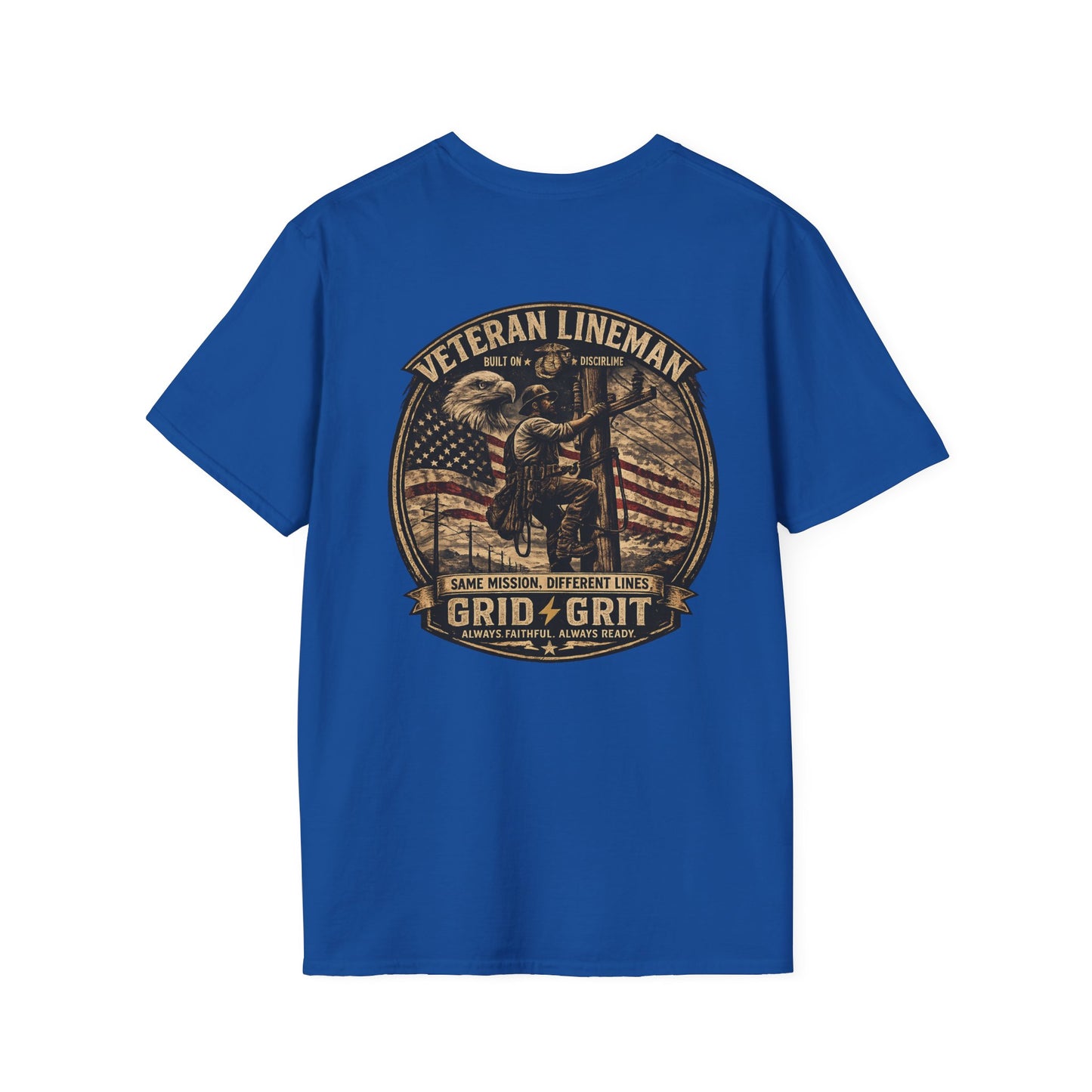 Veteran/Lineman 2 T-Shirt