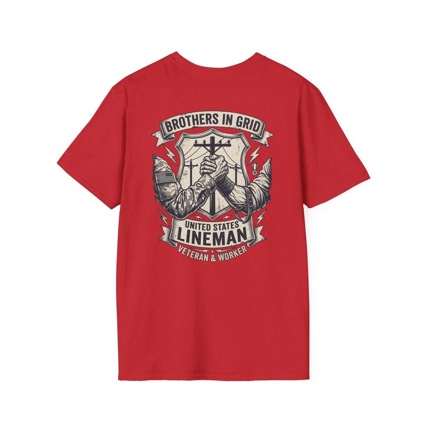 Brothers in grid T-Shirt