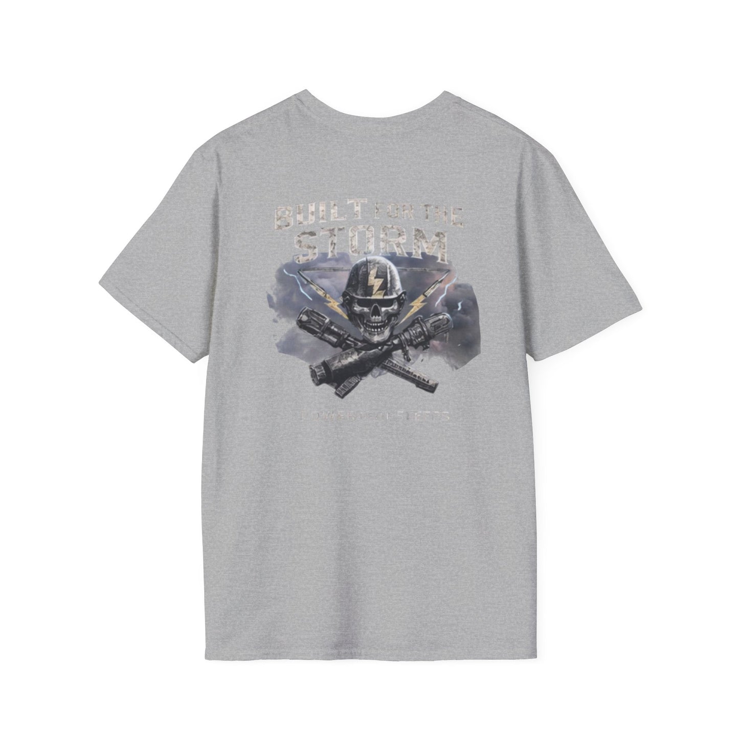 Built for the Storm Skull Tools Graphic Cotton T-Shirt