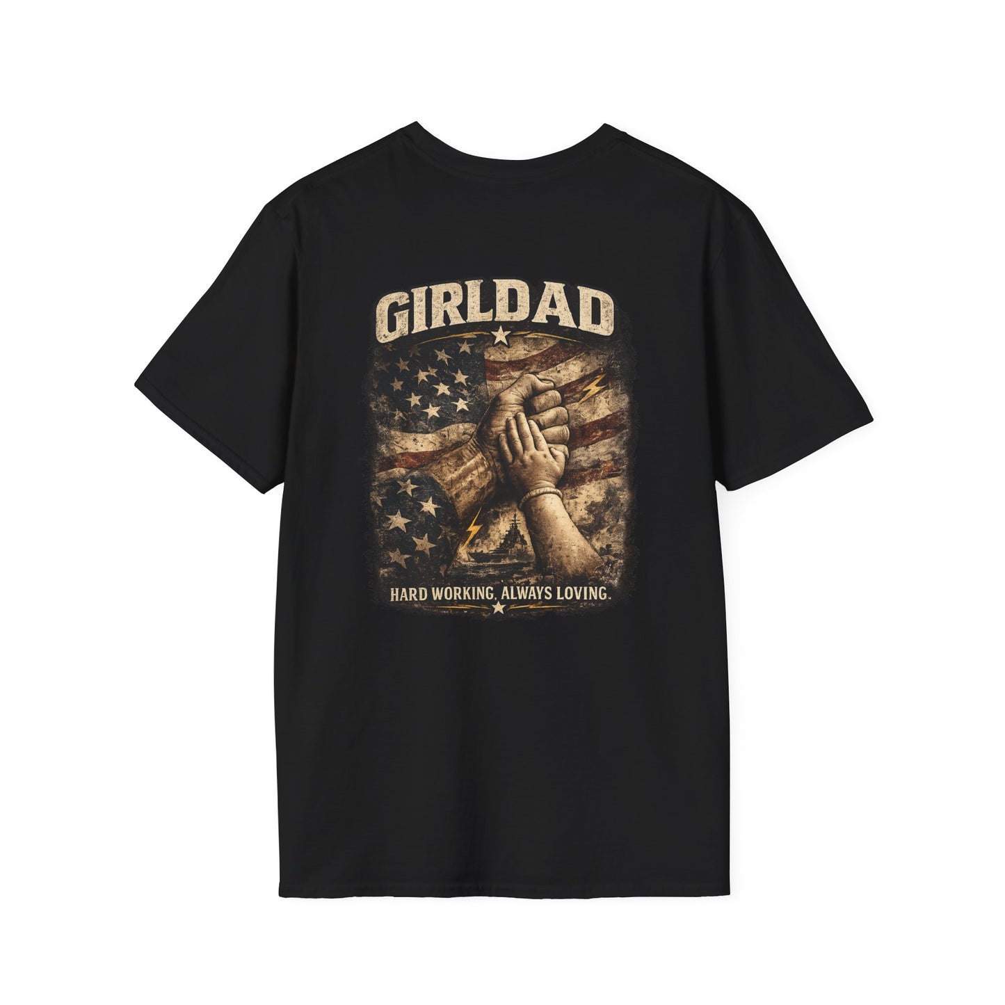 Men’s Patriotic Girl Dad Tee