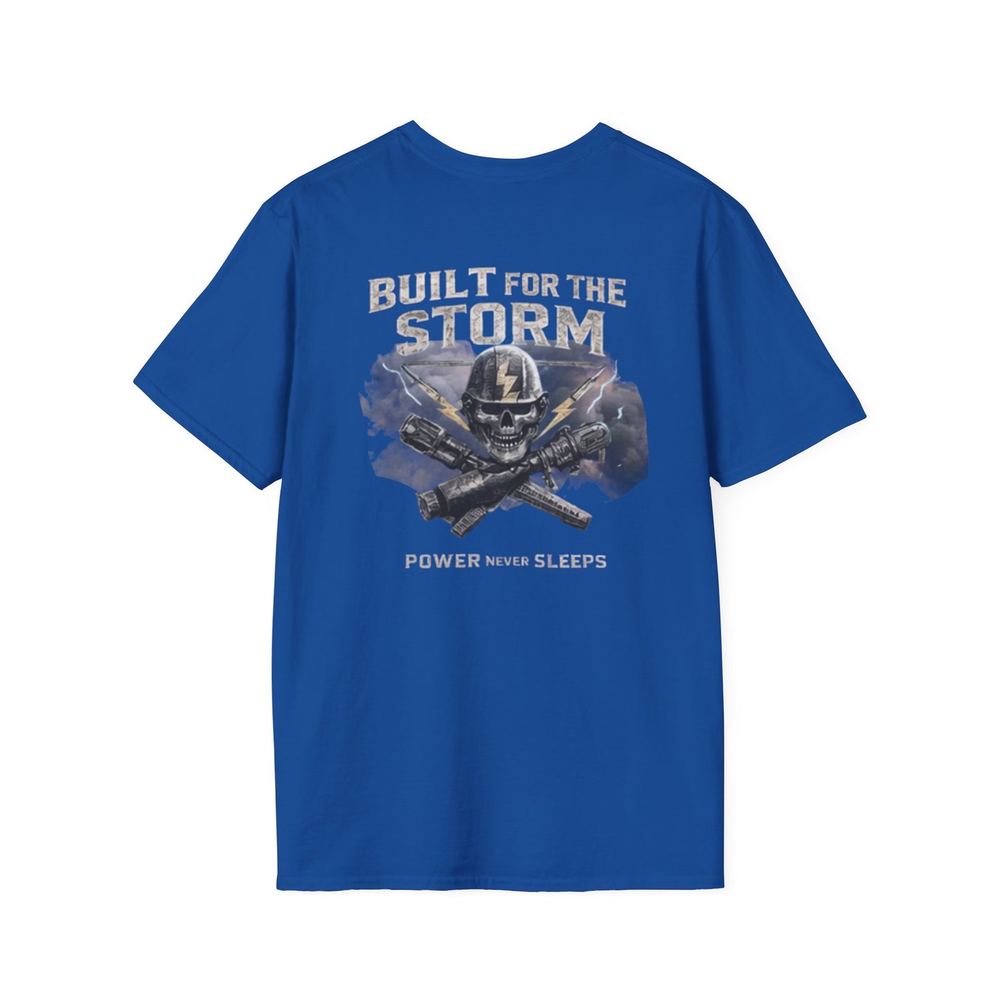 Built for the Storm Skull Tools Graphic Cotton T-Shirt