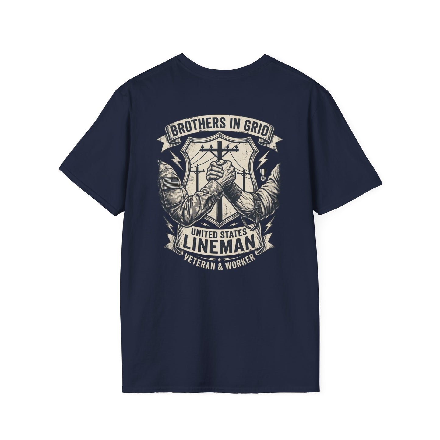 Brothers in grid T-Shirt