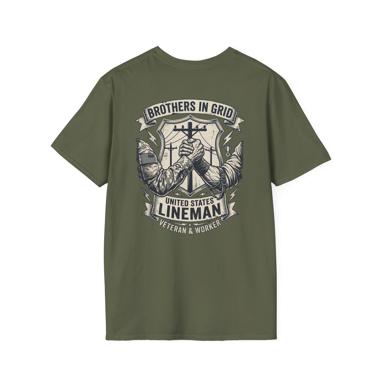 Brothers in grid T-Shirt