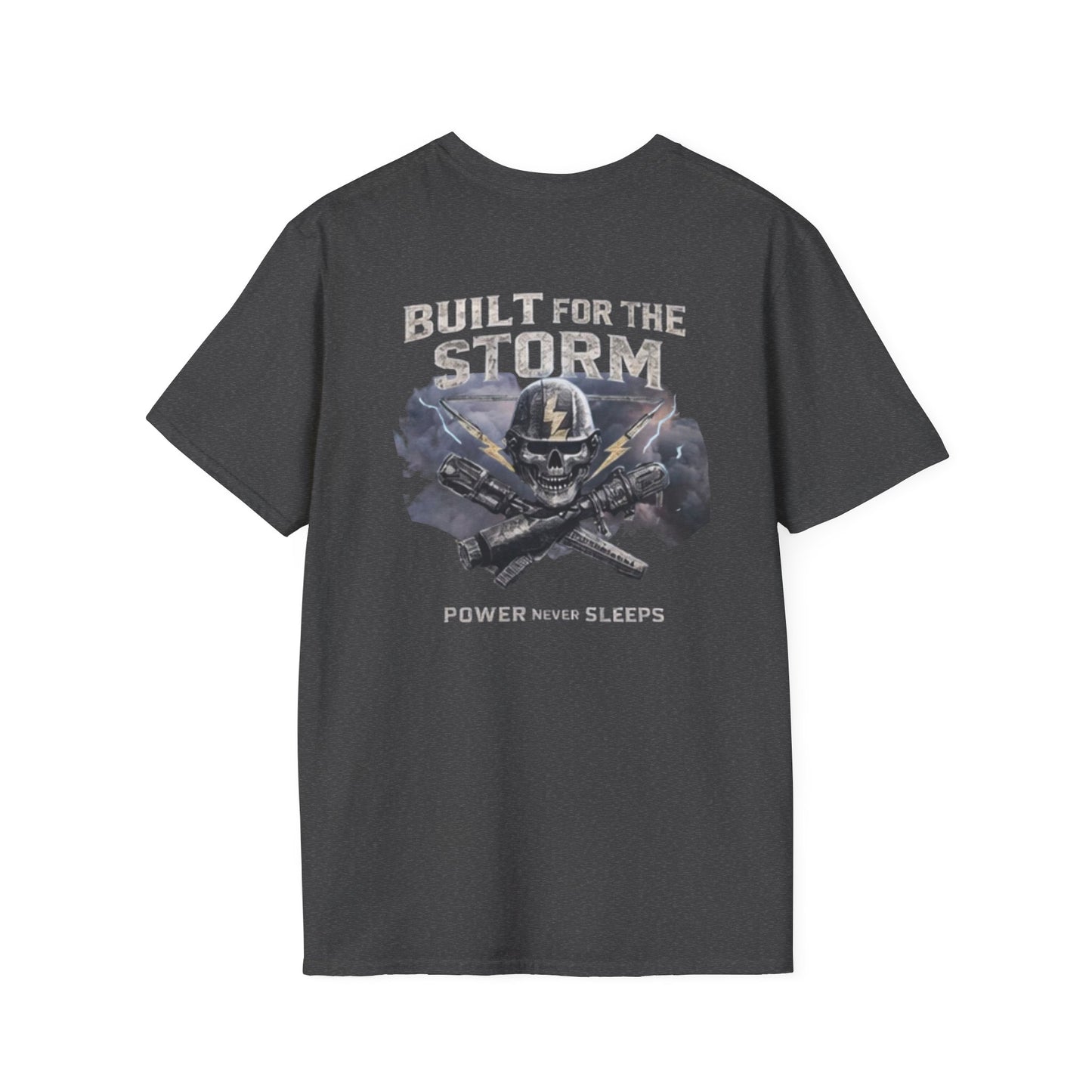 Built for the Storm Skull Tools Graphic Cotton T-Shirt