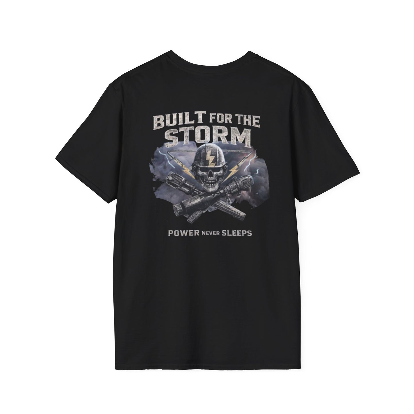 Built for the Storm Skull Tools Graphic Cotton T-Shirt