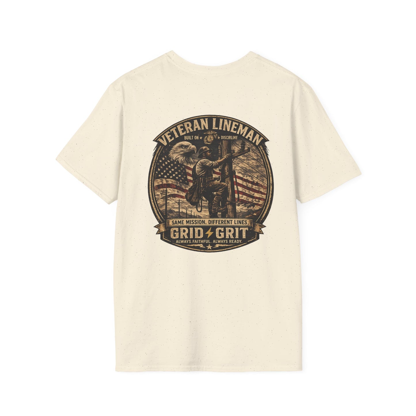 Veteran/Lineman 2 T-Shirt