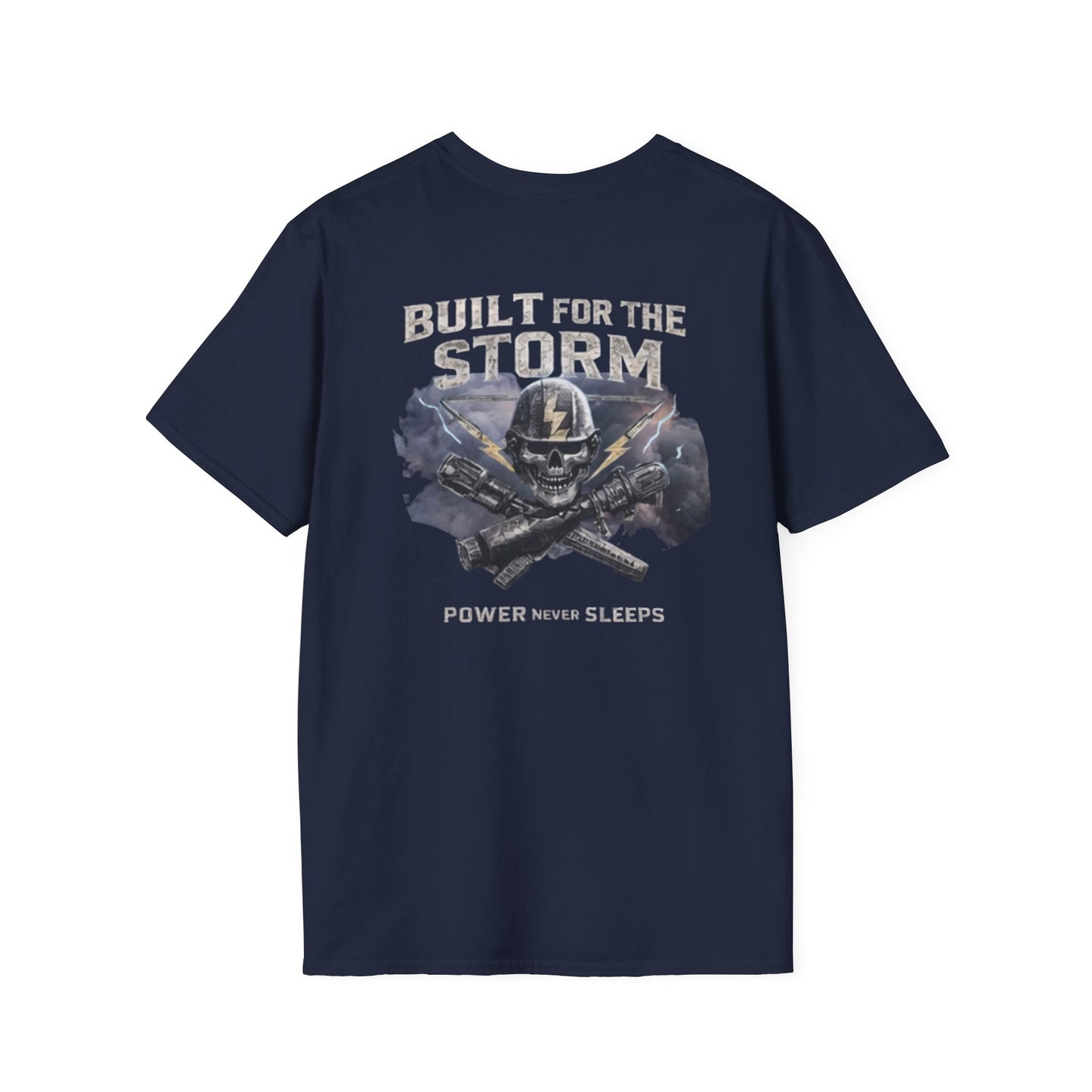 Built for the Storm Skull Tools Graphic Cotton T-Shirt