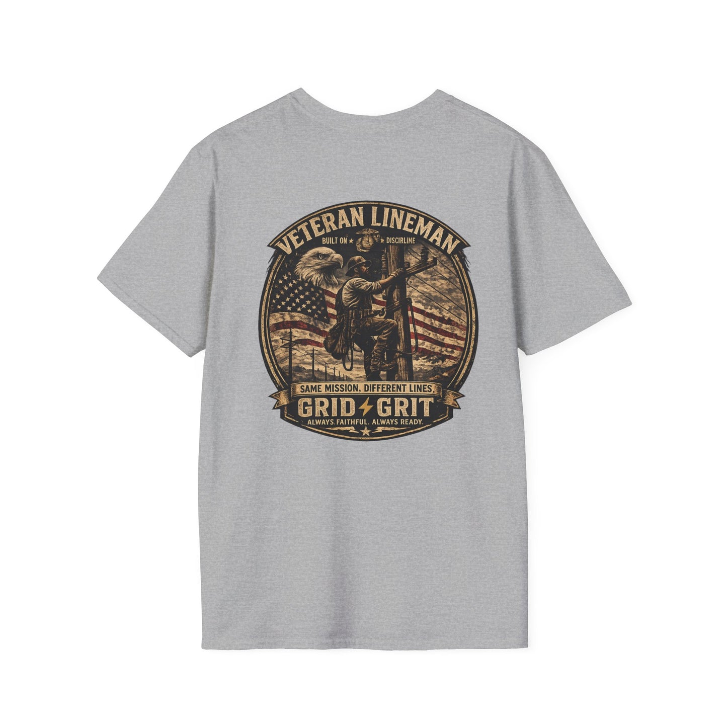 Veteran/Lineman 2 T-Shirt