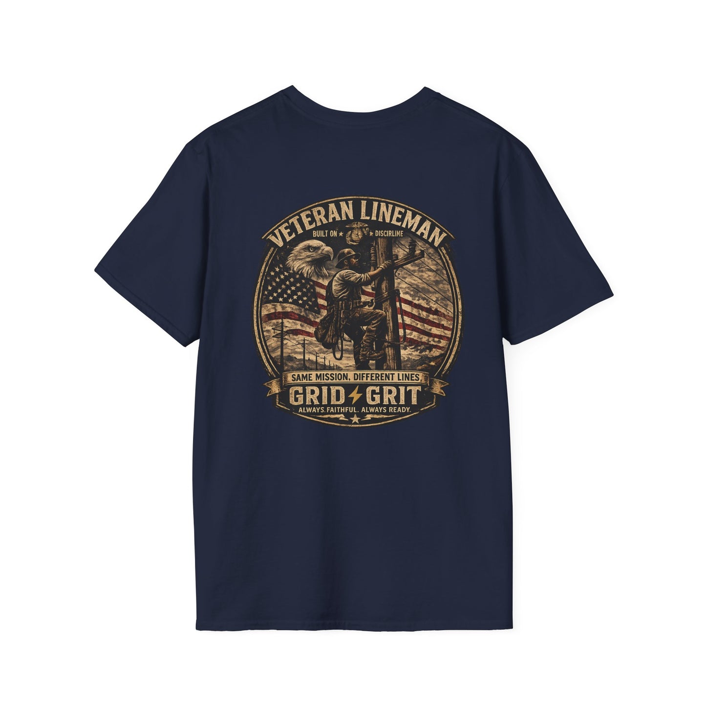 Veteran/Lineman 2 T-Shirt