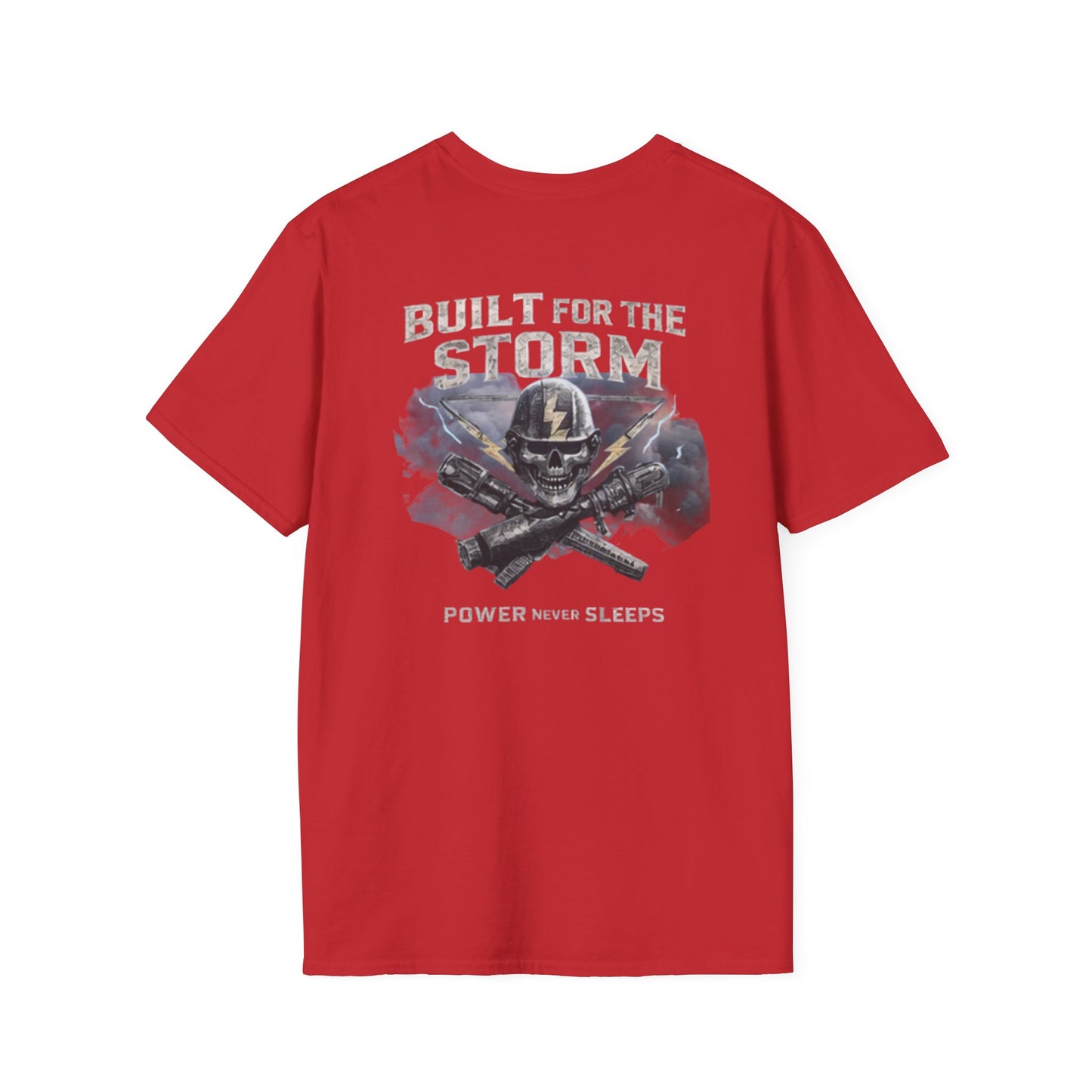 Built for the Storm Skull Tools Graphic Cotton T-Shirt