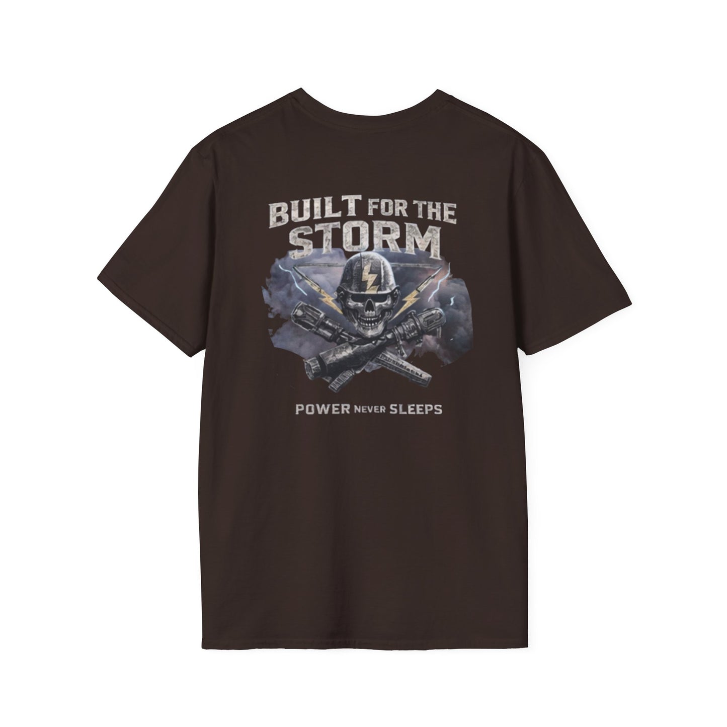 Built for the Storm Skull Tools Graphic Cotton T-Shirt