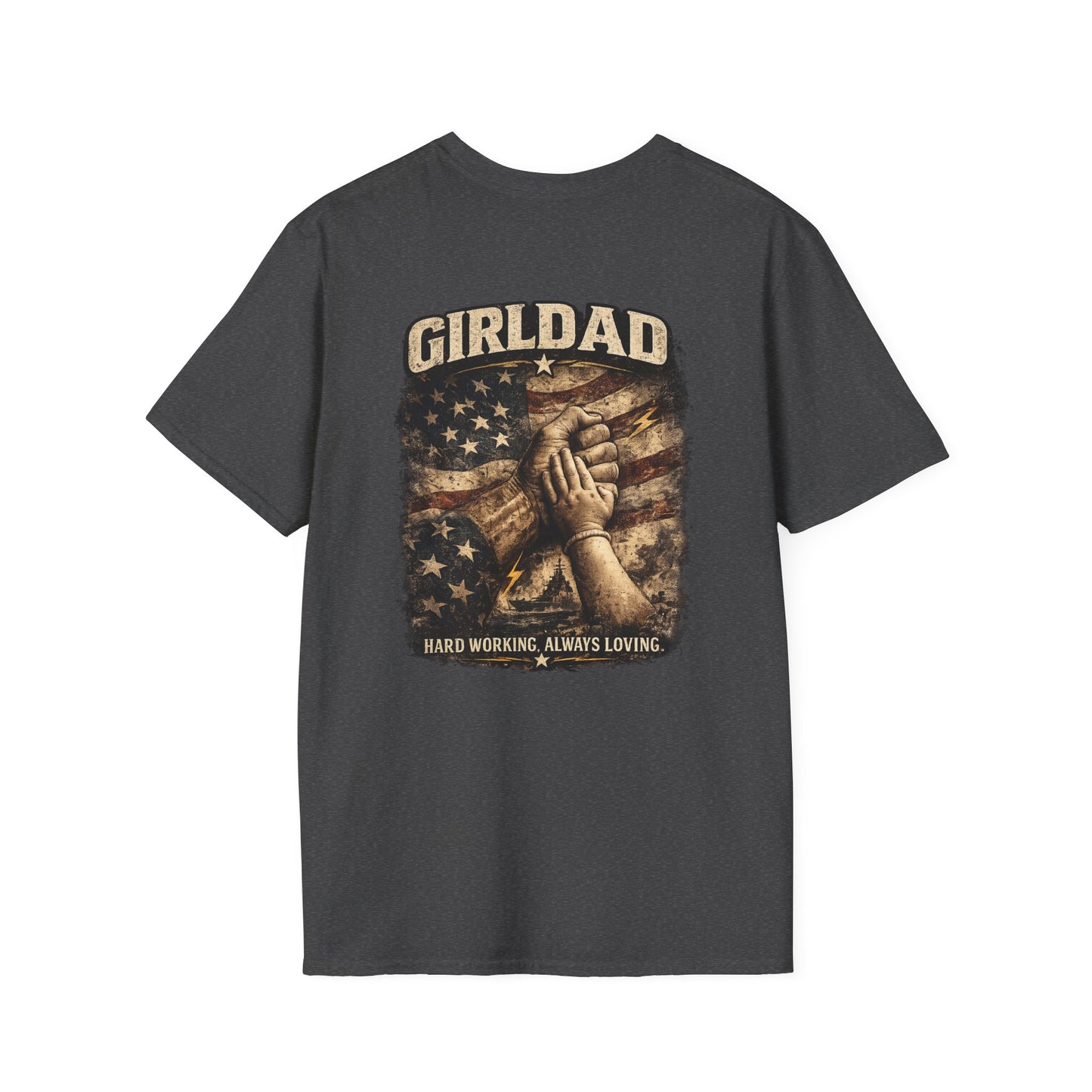 Men’s Patriotic Girl Dad Tee