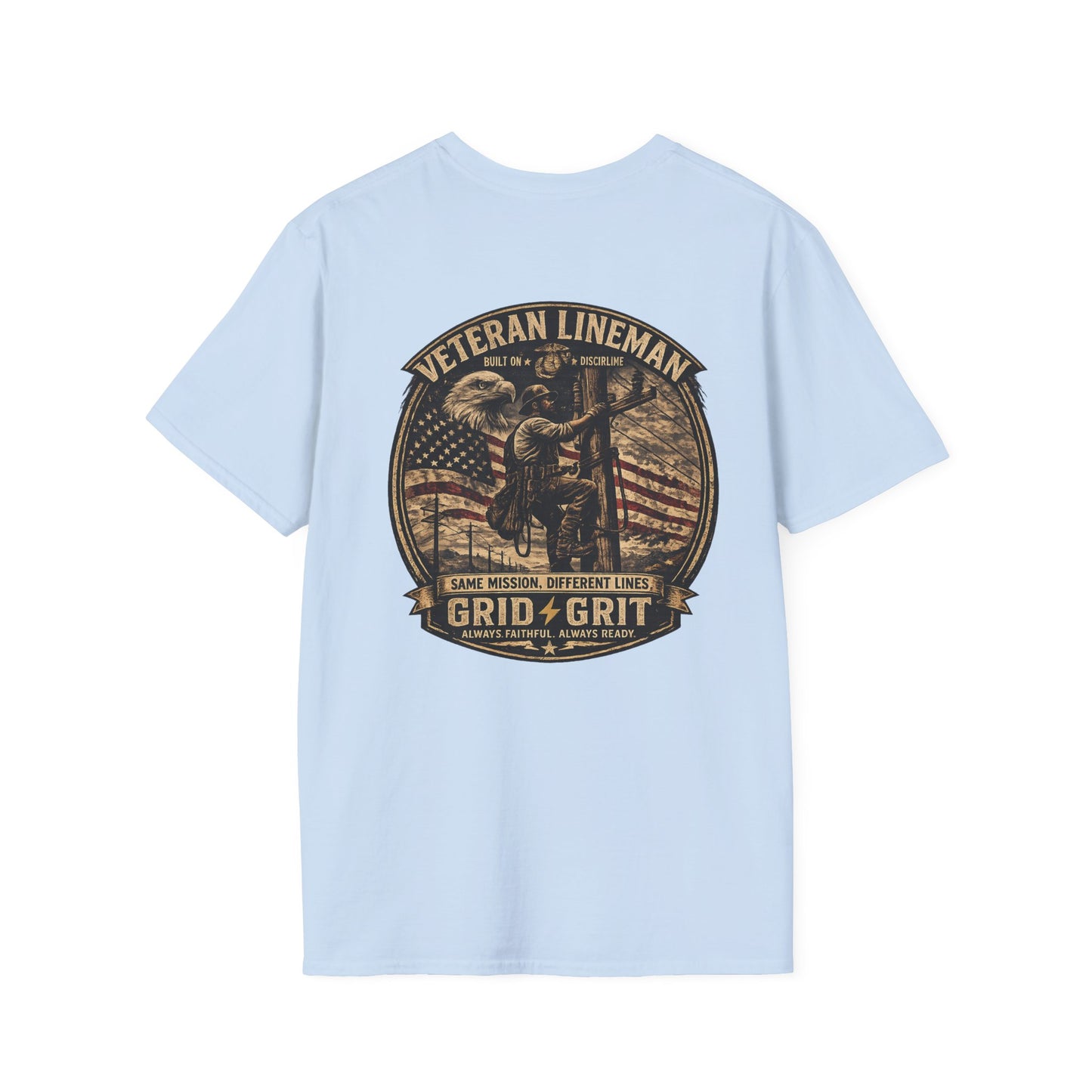 Veteran/Lineman 2 T-Shirt