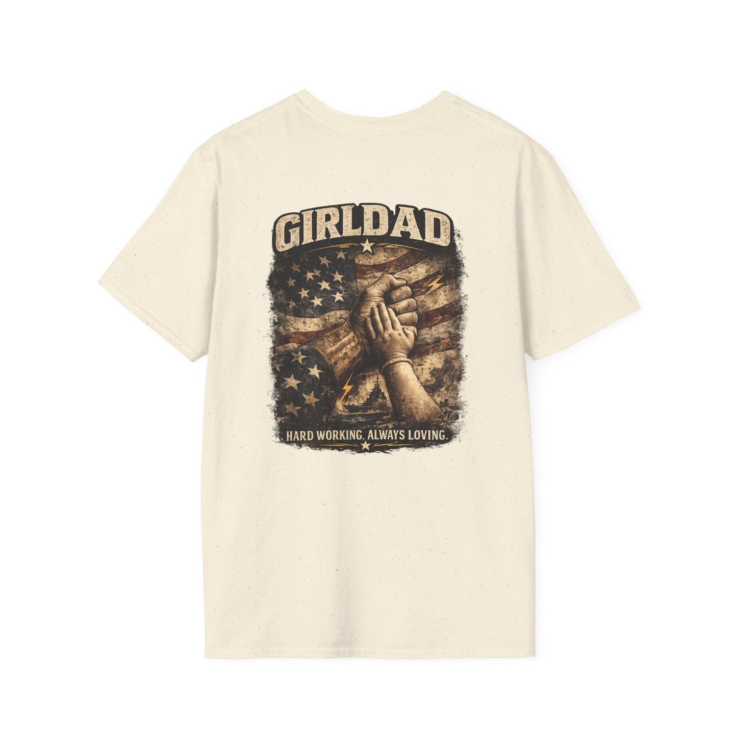 Men’s Patriotic Girl Dad Tee