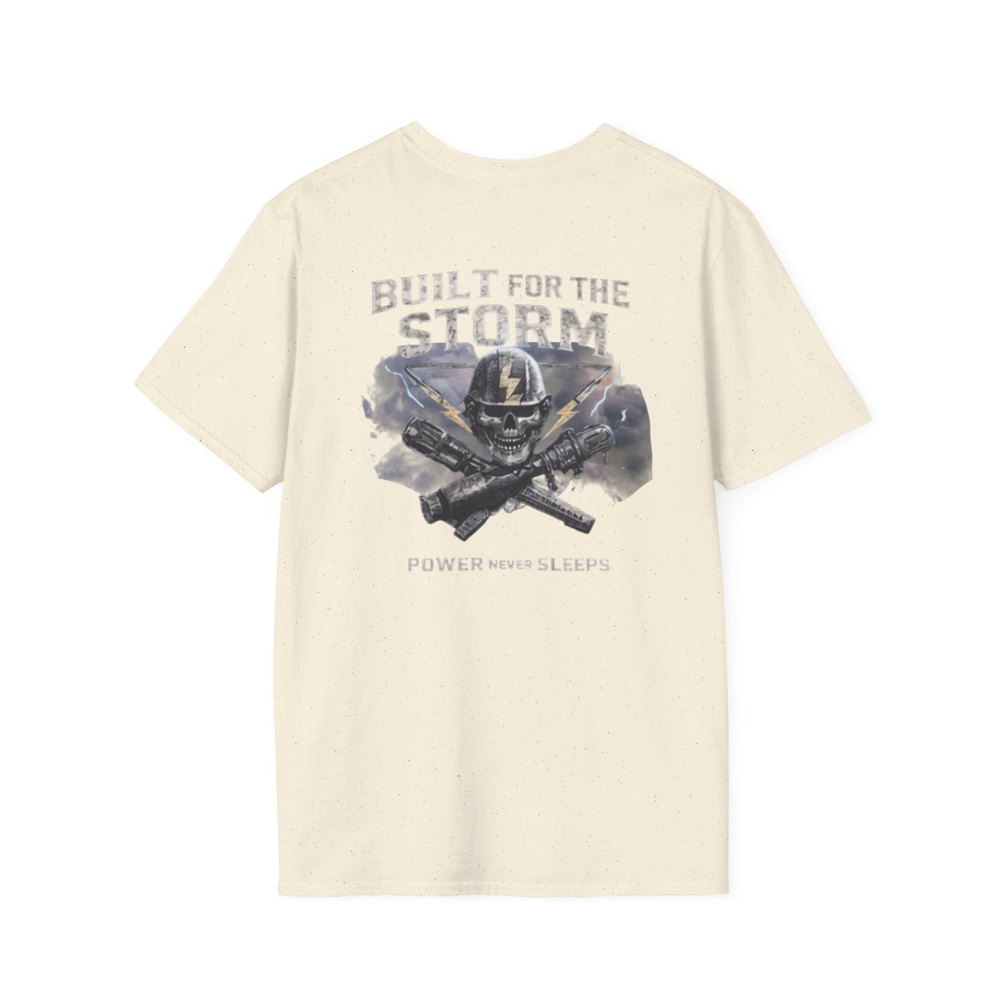 Built for the Storm Skull Tools Graphic Cotton T-Shirt