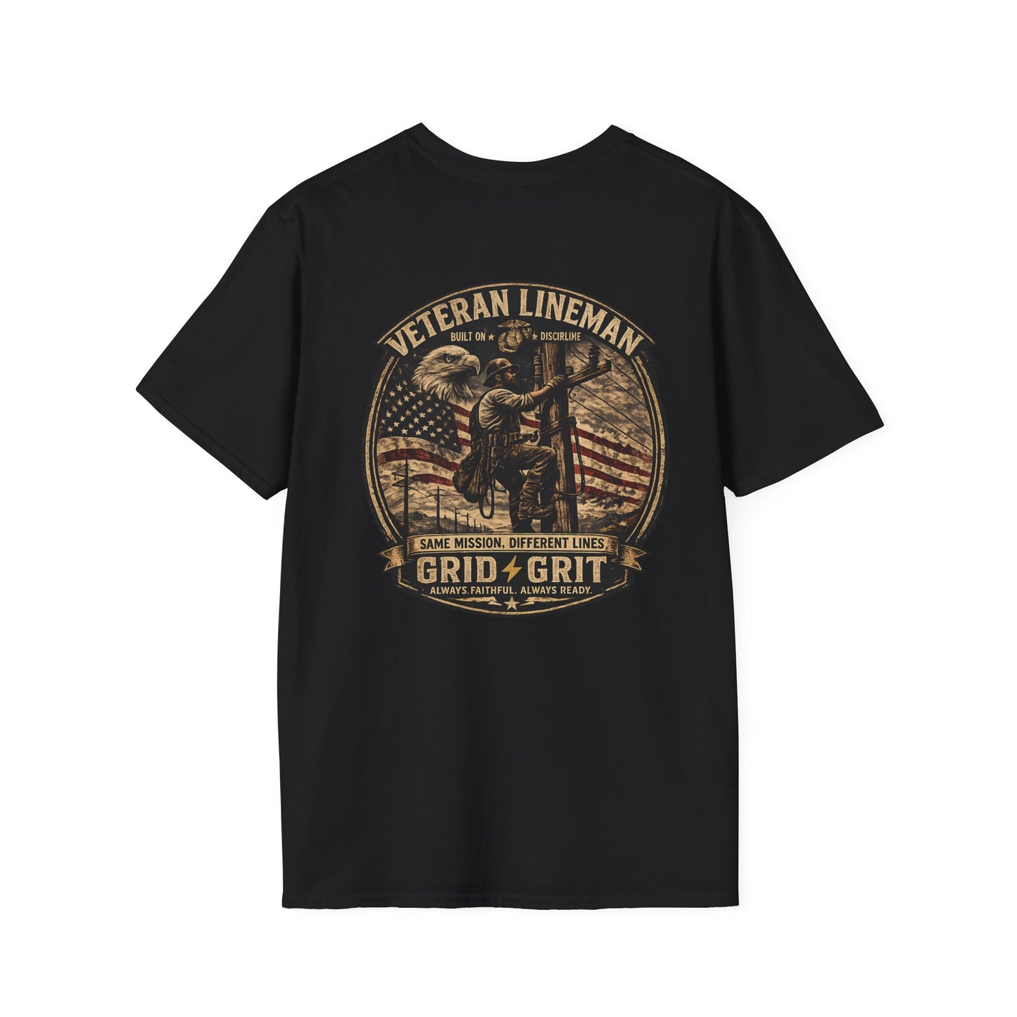 Veteran/Lineman 2 T-Shirt