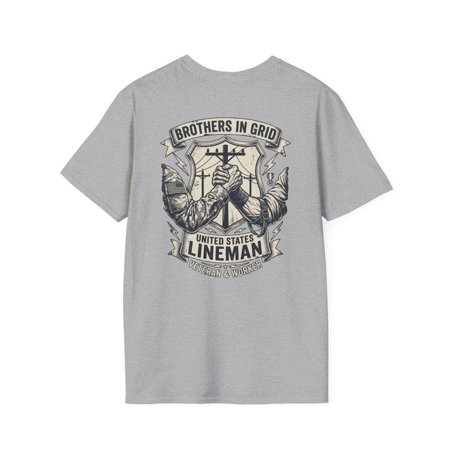 Brothers in grid T-Shirt