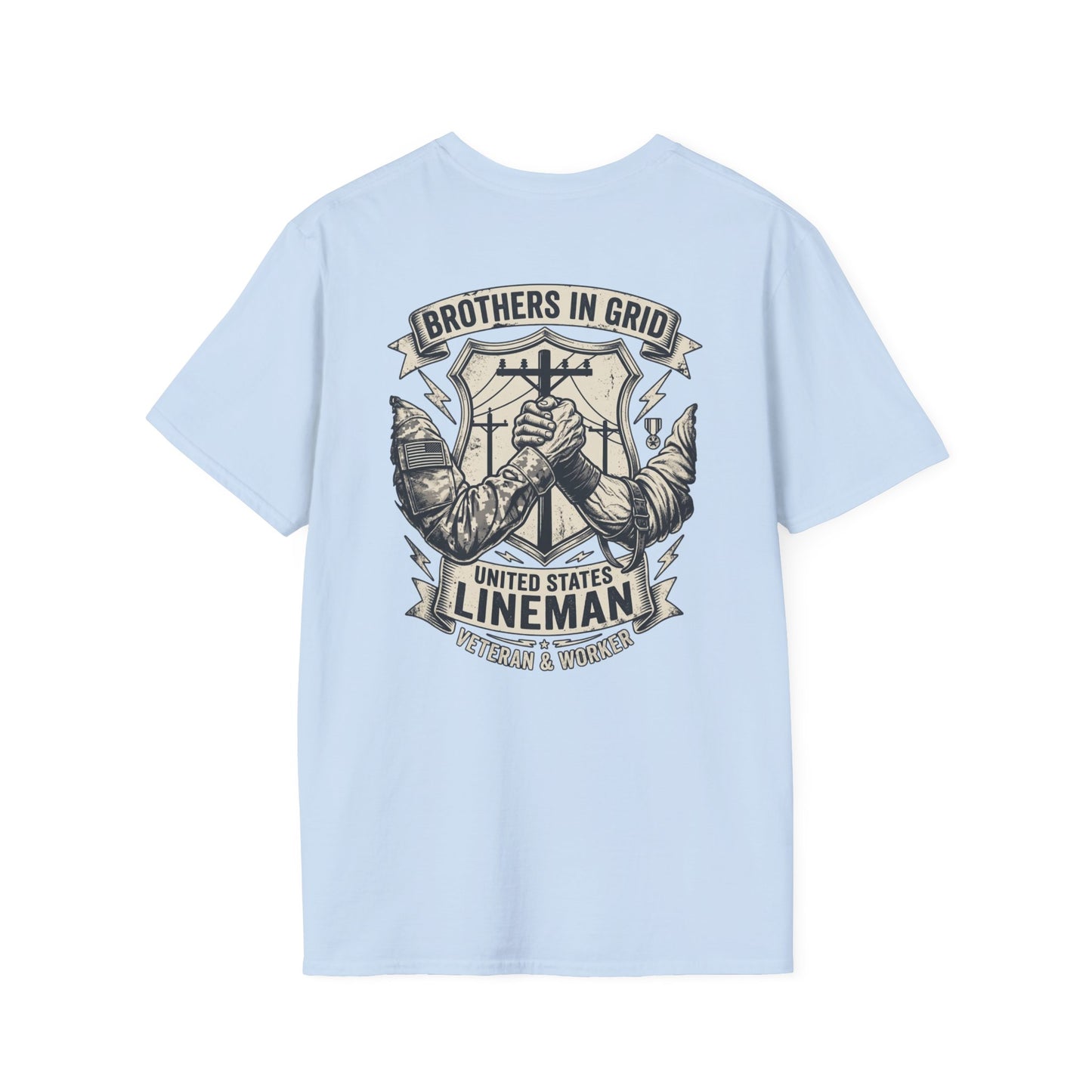 Brothers in grid T-Shirt