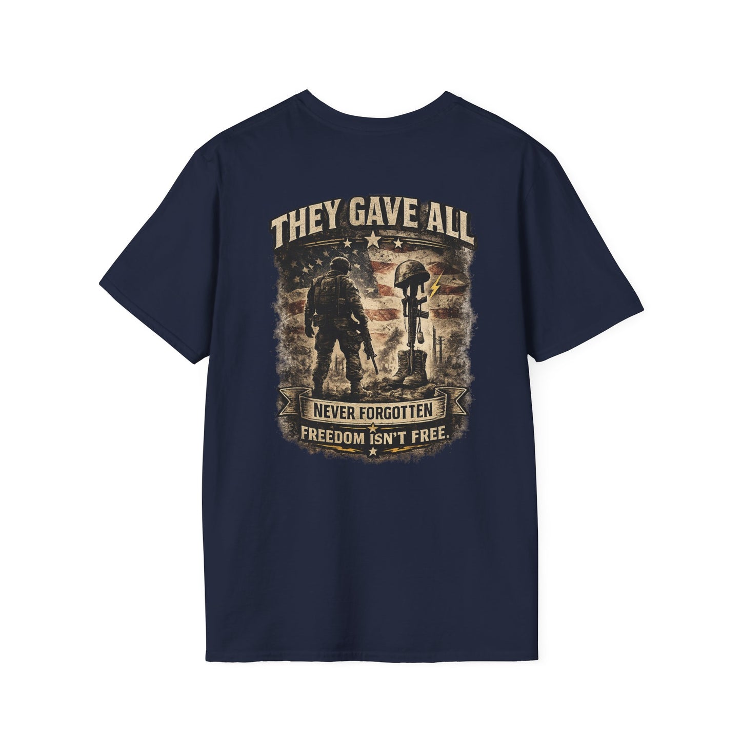 They gave all Men’s Patriotic Tee