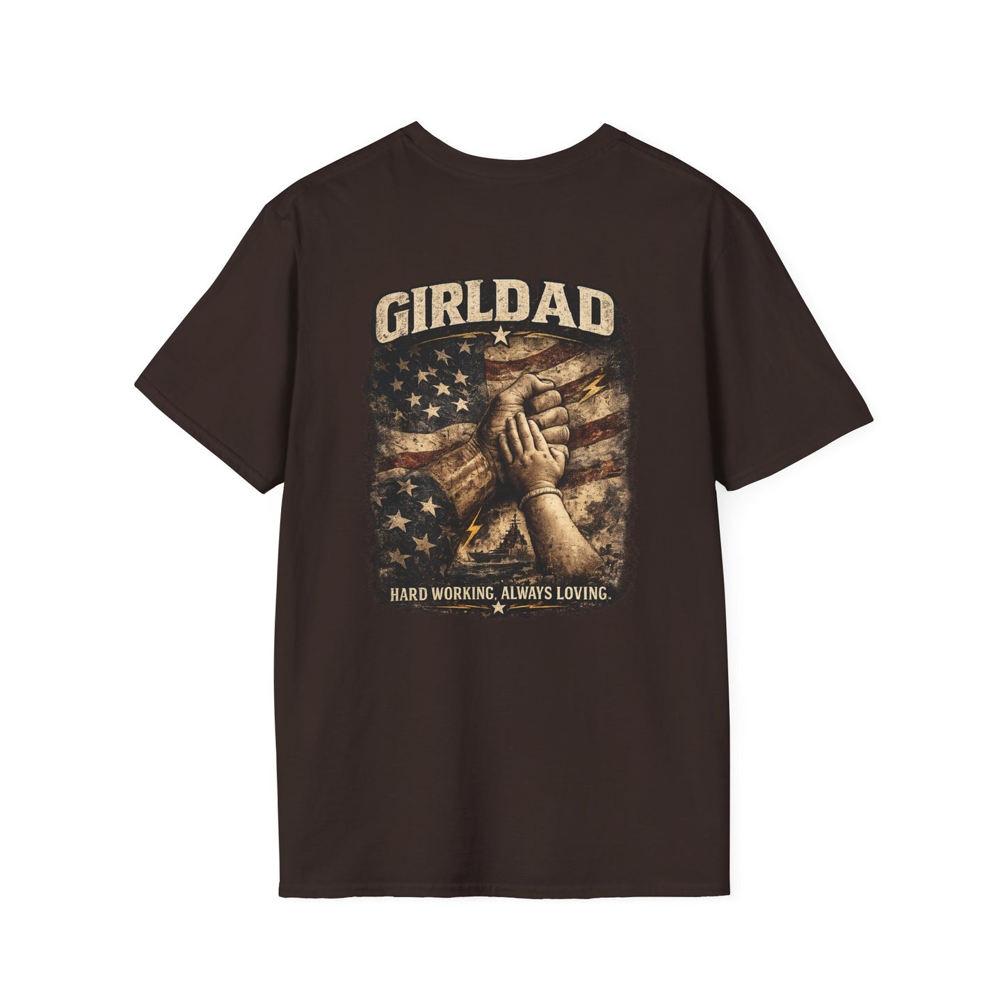 Men’s Patriotic Girl Dad Tee