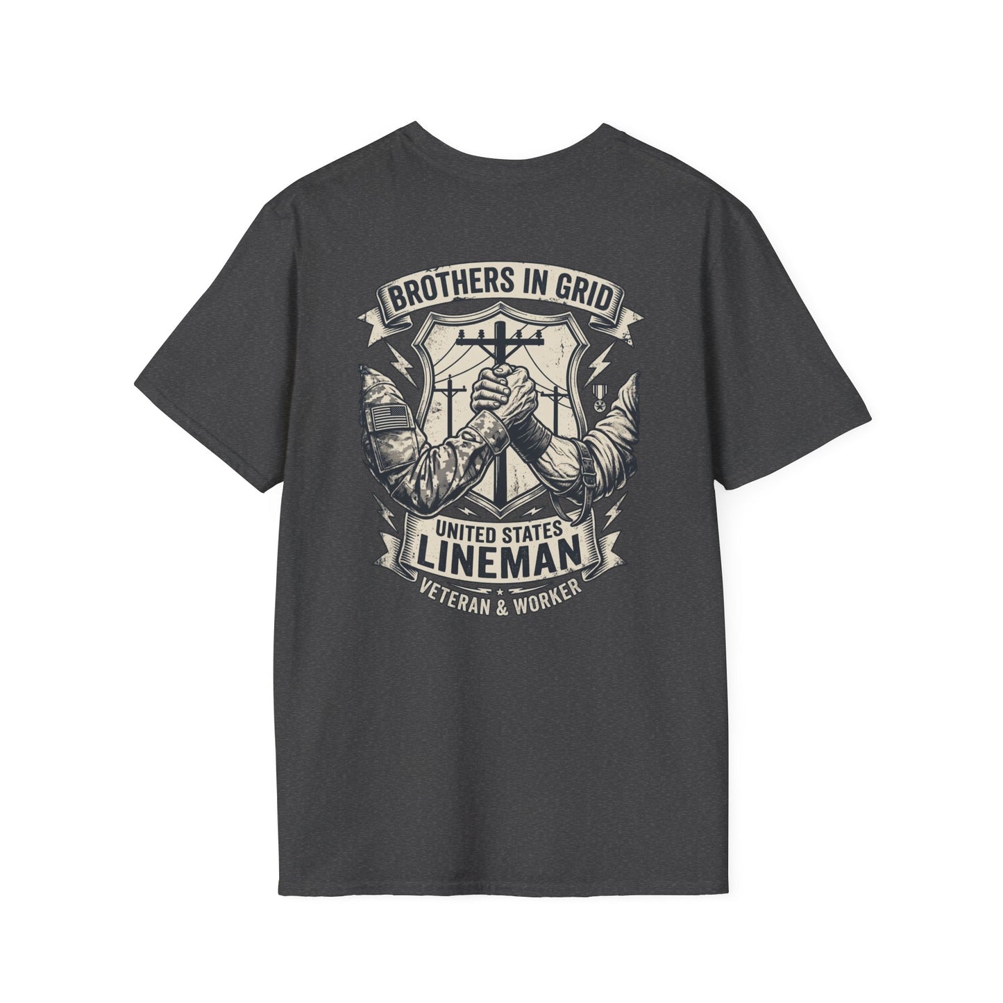 Brothers in grid T-Shirt