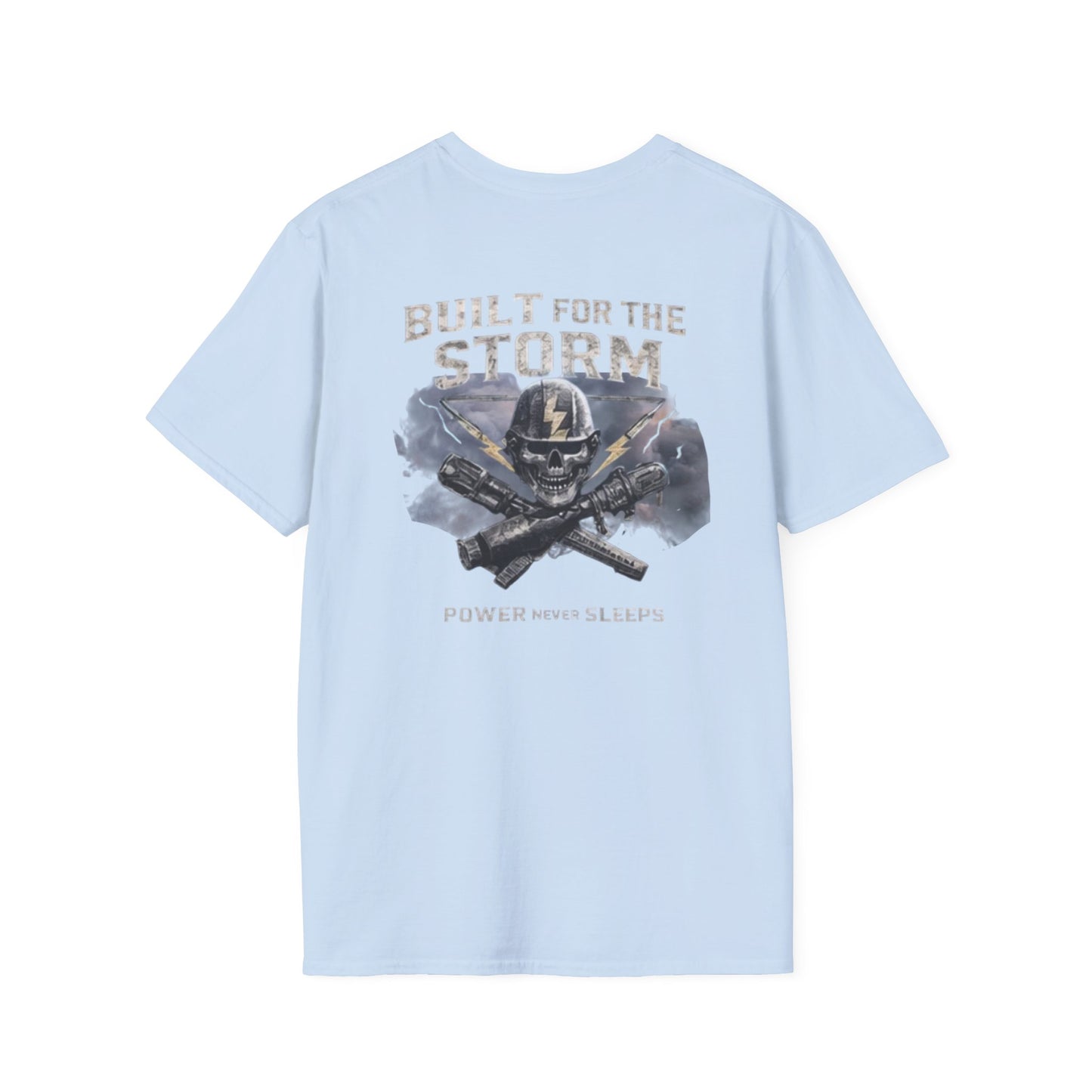 Built for the Storm Skull Tools Graphic Cotton T-Shirt